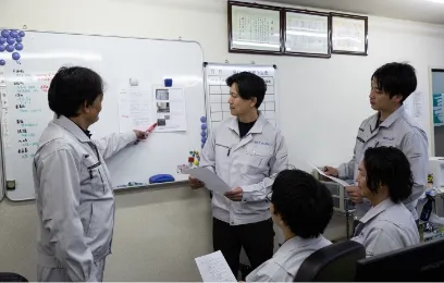 徹底したコスト管理及び工程管理を確実に進めます。